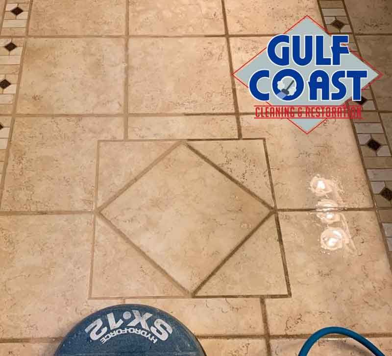 Tile and Grout Cleaning Before and After