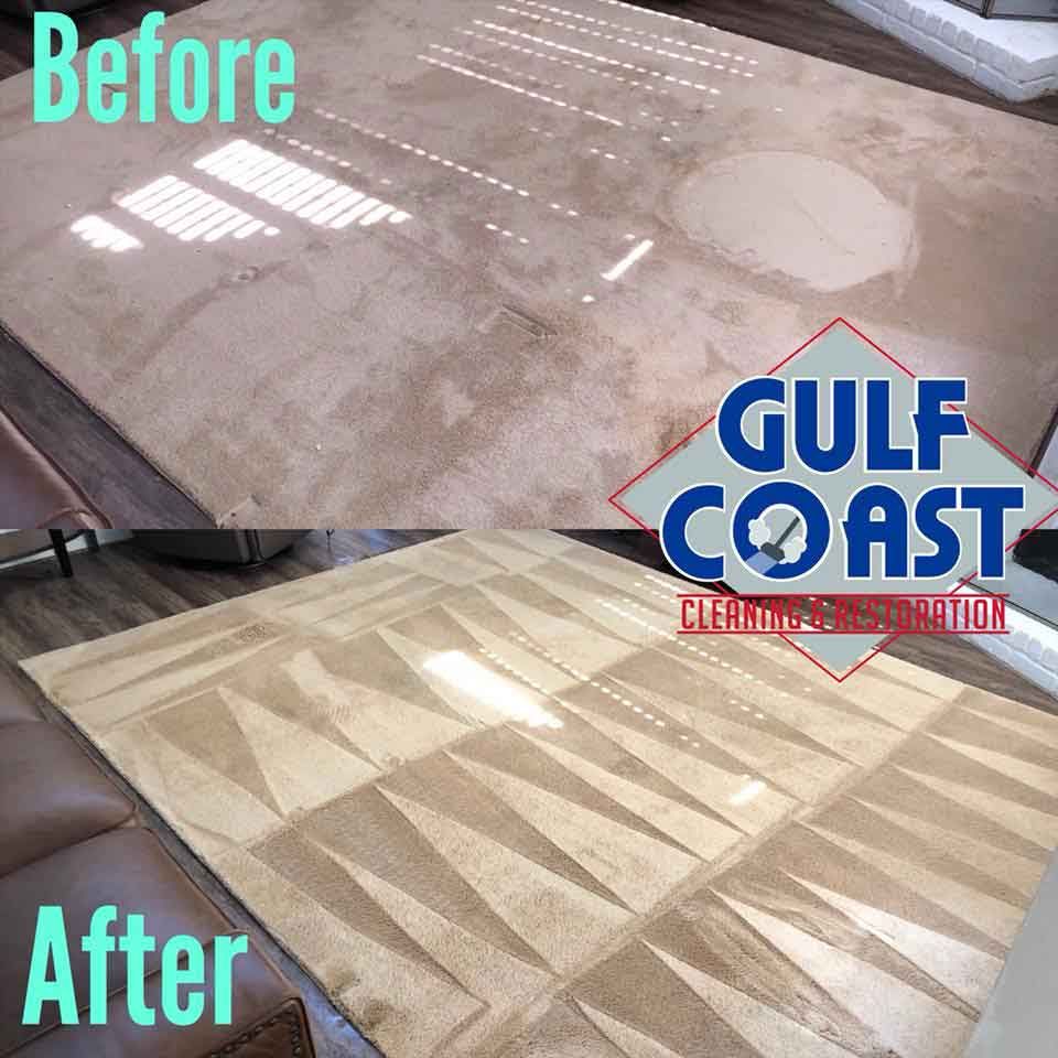 Area Rug Cleaning Before and After